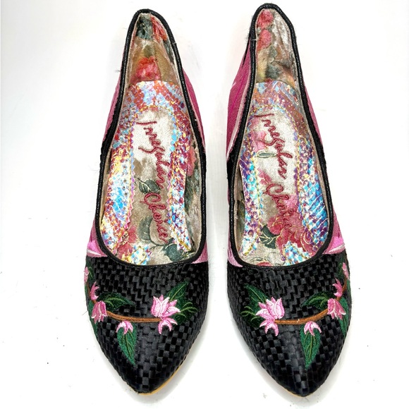 Irregular Choice Tiger Blossom Textile Court Shoes | 5.5 - Picture 3 of 8
